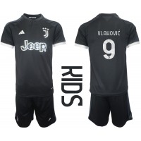 Juventus Dusan Vlahovic #9 Replica Third Minikit 2023-24 Short Sleeve (+ pants)